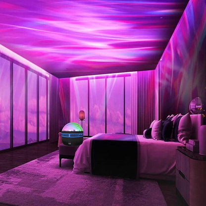 A7 LED Starry Projection Light with Remote Control | USB Galaxy Night Lamp